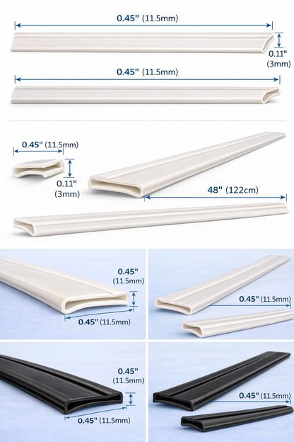 Liner Lock or Flat and Round Coping -48” Long