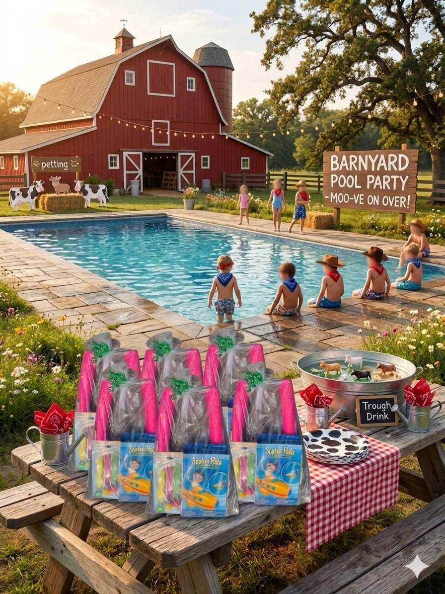 Barnyard Pool Party Package