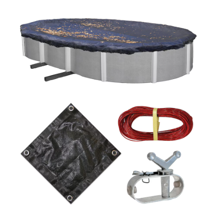 Couvertures d'hiver de luxe pour piscines hors sol 