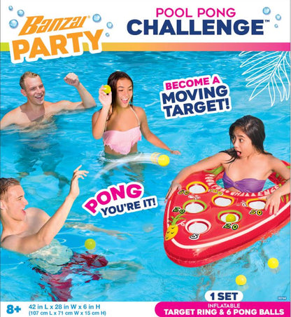 Inflatable Pool Pong Throwing Game