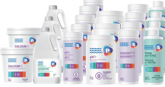 Complete Season Saltwater Chemical Package- Large Pools (27-33ft)
