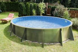 15 ft Round Semi Inground Pool Complete Package